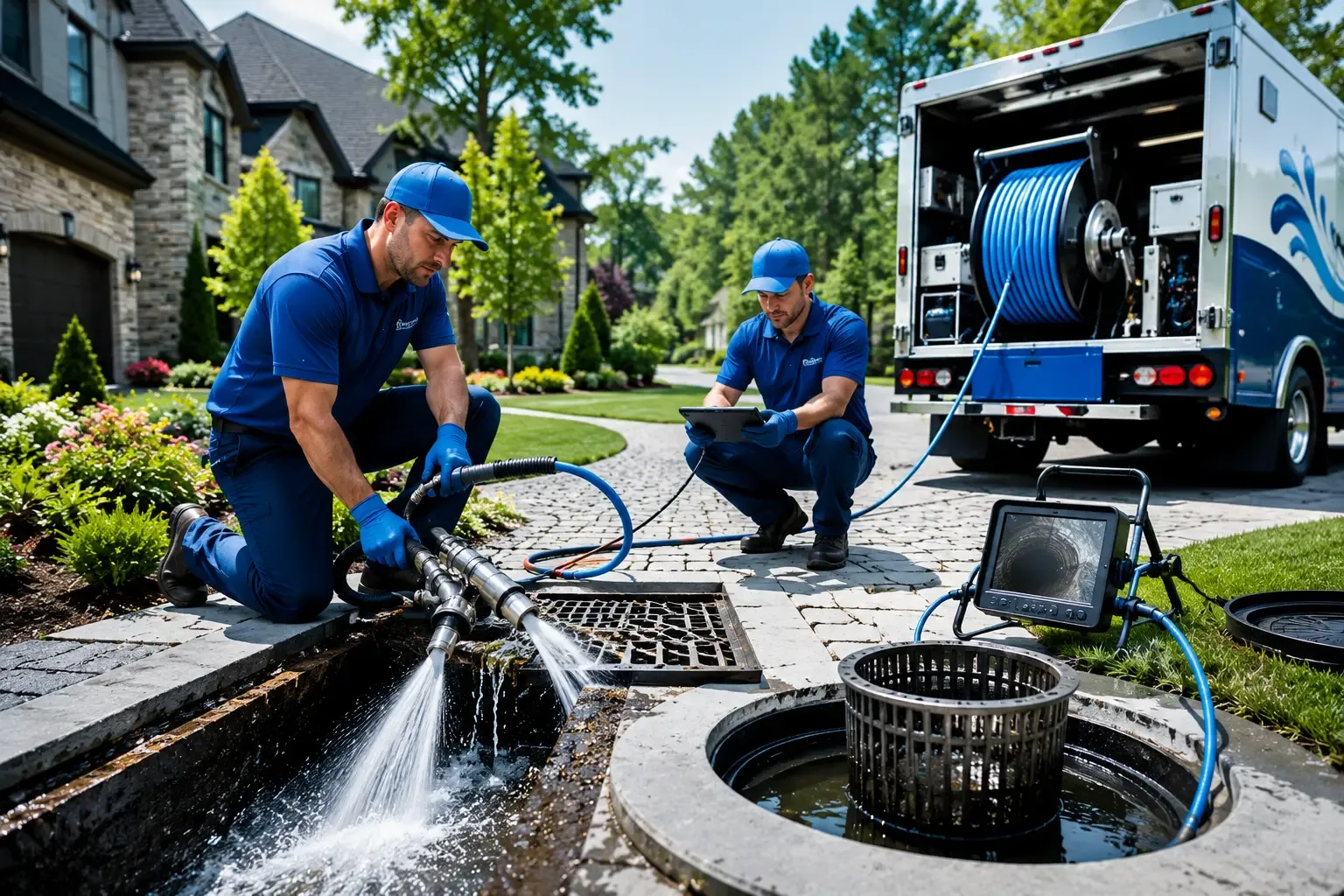 Local outdoor drain cleaning professionals in Weston, OH